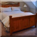 F29. Queen bed. 56"h 